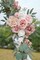2 Pack Artificial Wedding Arch Flowers – Dusty Rose, Pink & Ivory Floral Decorations for Welcome Signs, Reception & Ceremony Décor